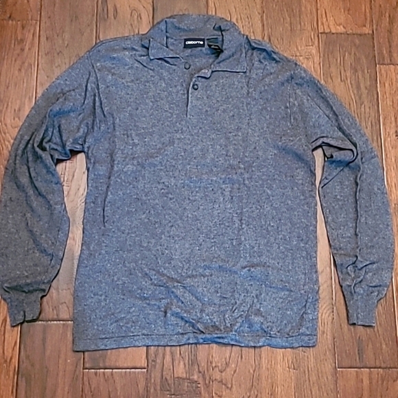 Claiborne men's heather grey lightweight sweater size Medium - Picture 1 of 6